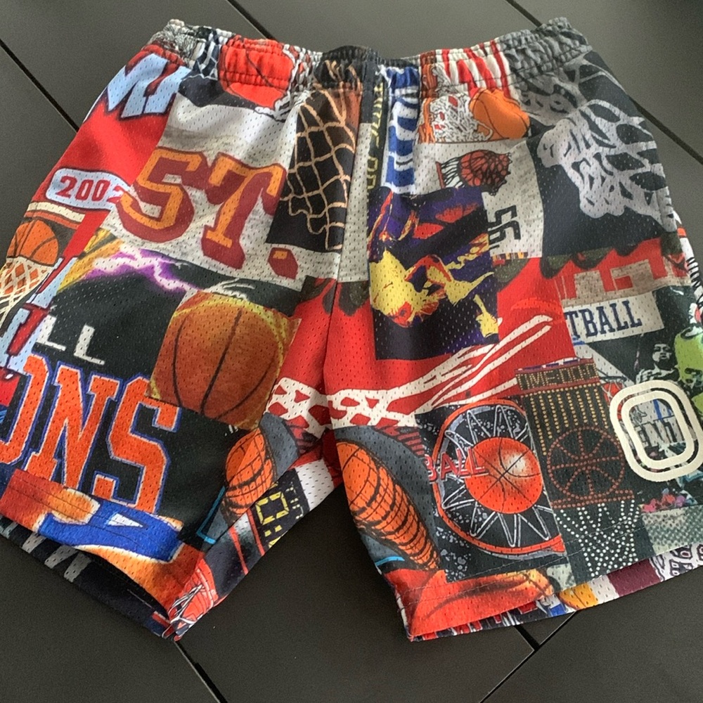 Overtime Boys 🏀 Graphic Multicolor Shorts